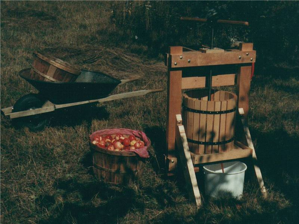 Apple Blending for Cider