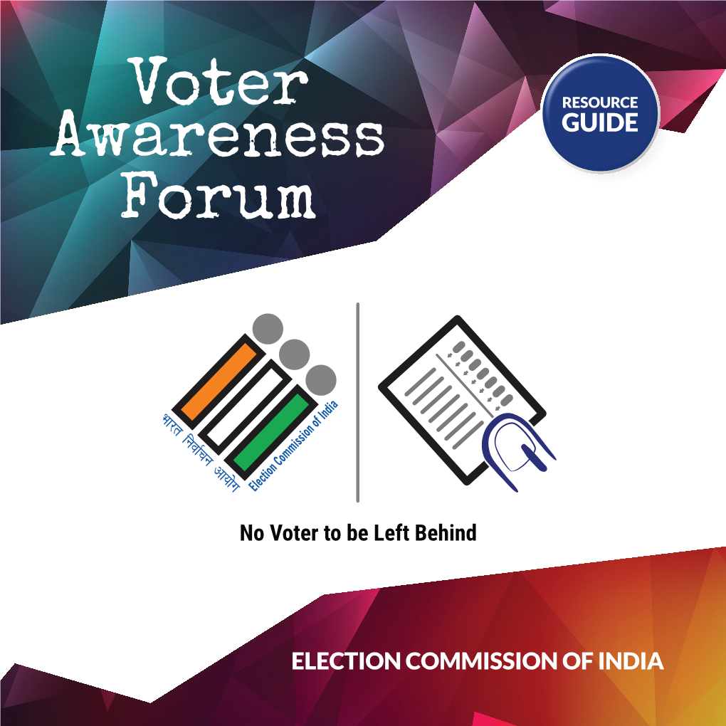 Voter Awareness Forum