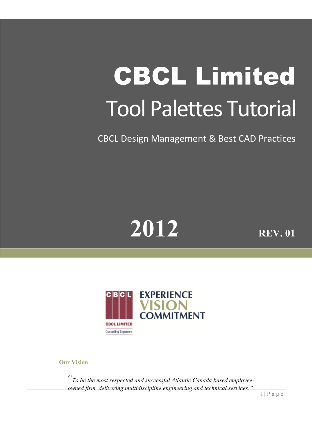 CBCL CAD Standards