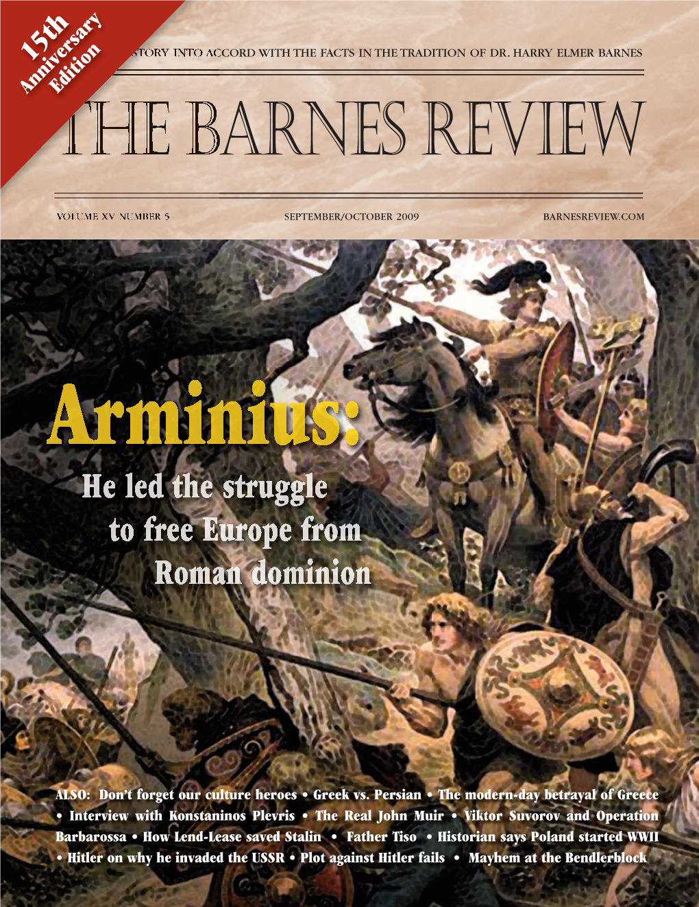 The Barnes Review AJOURNALOFNATIONALISTTHOUGHT&HISTORY