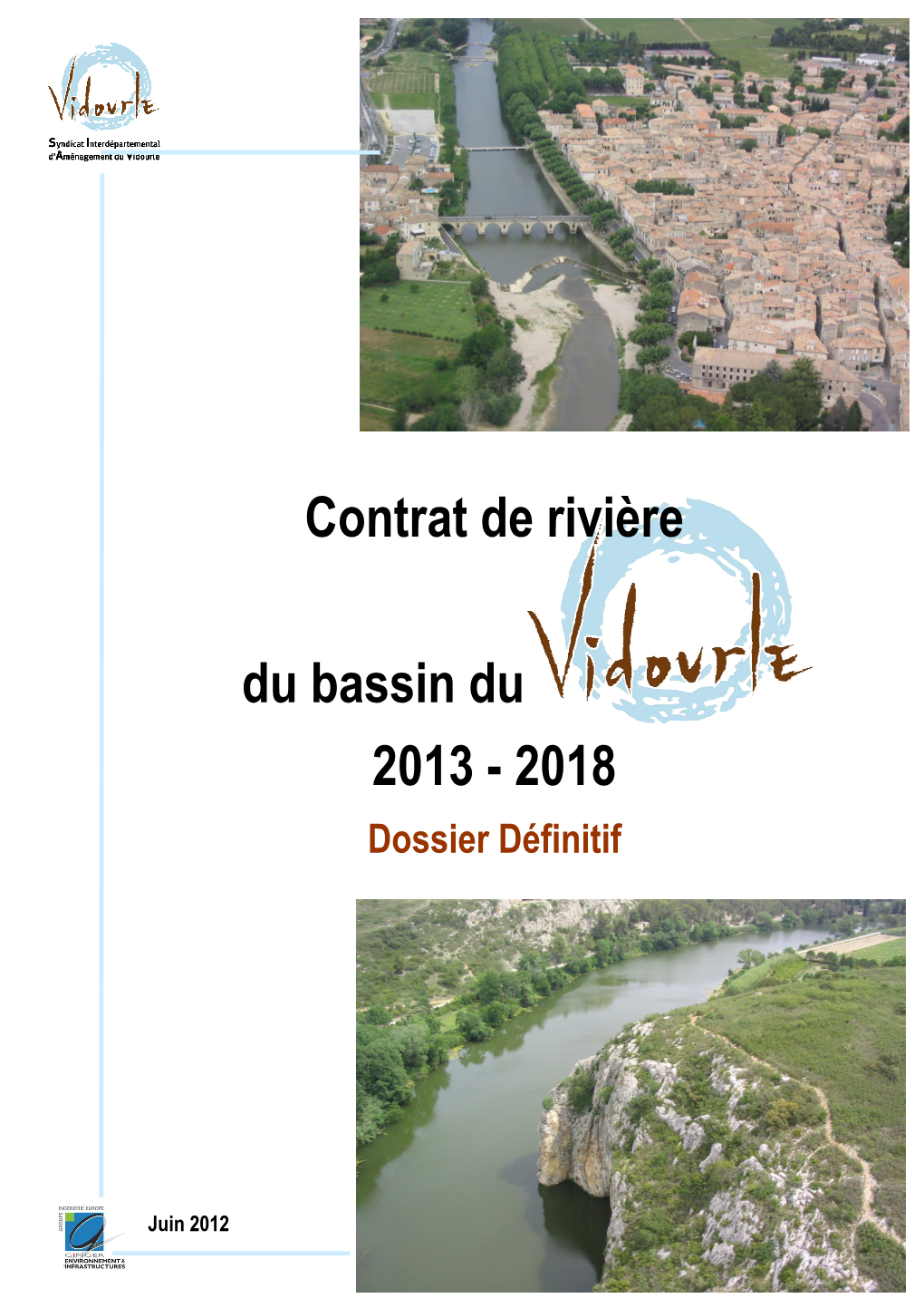 Contrat De Rivière Vidourle Dossier Définitif
