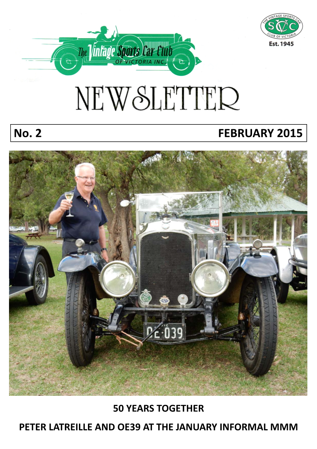 February 2015 Newsletter (Email Version)