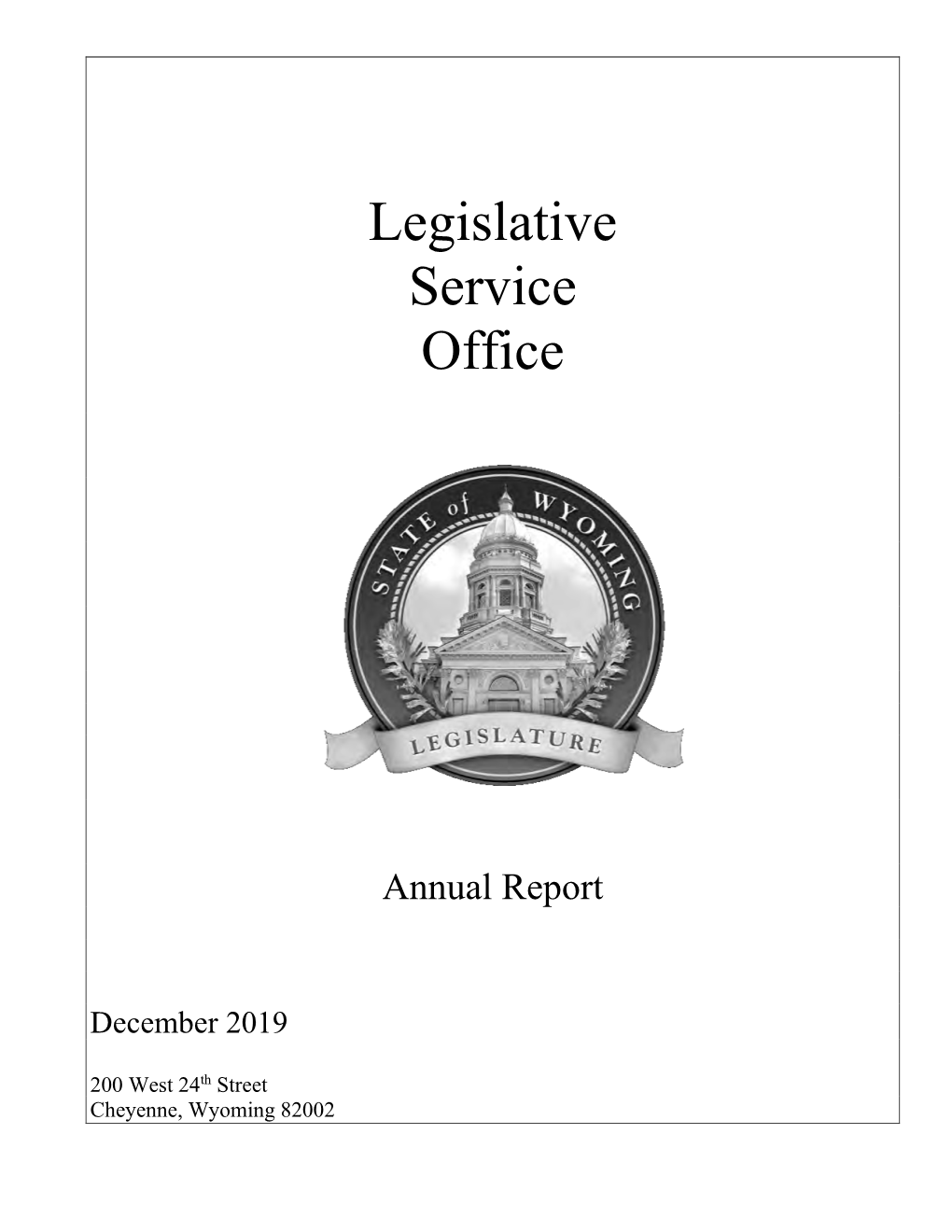 2019 Annual Report