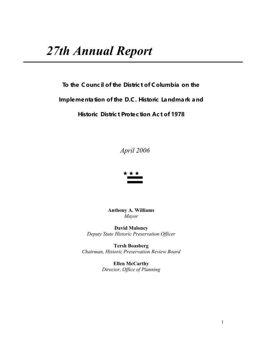 27Th Annual Report