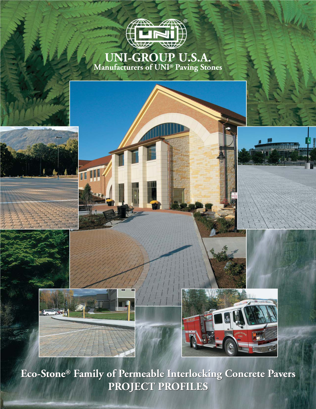 Eco-Stone Family of Permeable Interlocking