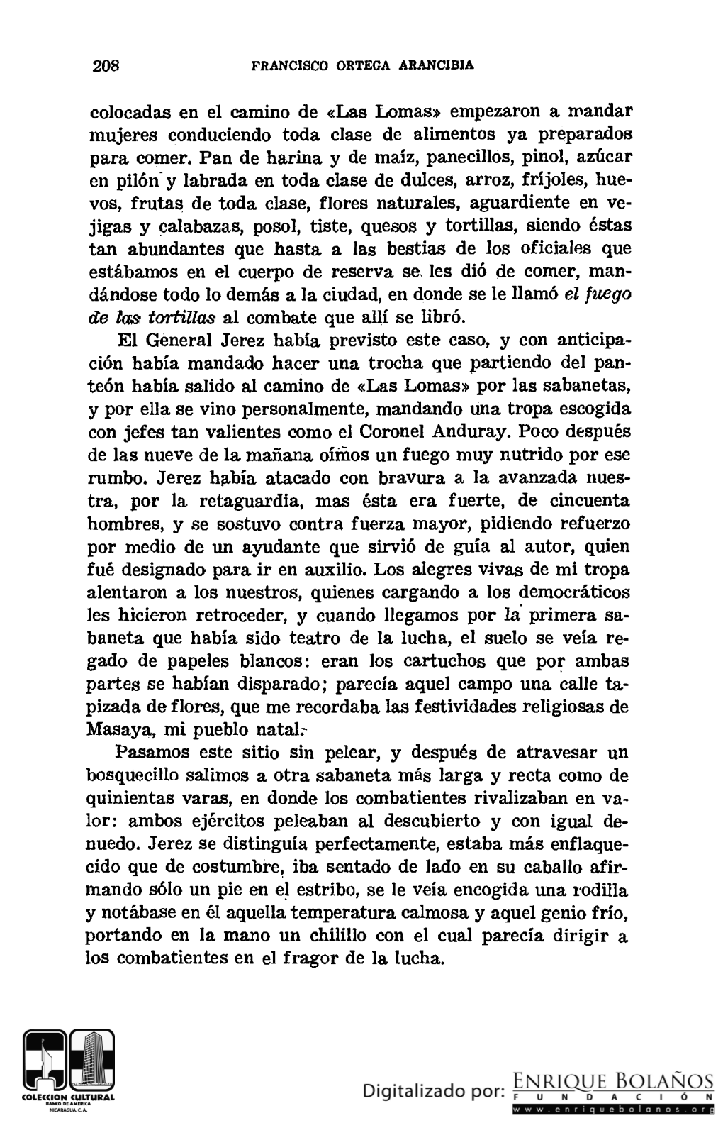 De Historia De Nicaragua, Francisco Ortega Arancibia