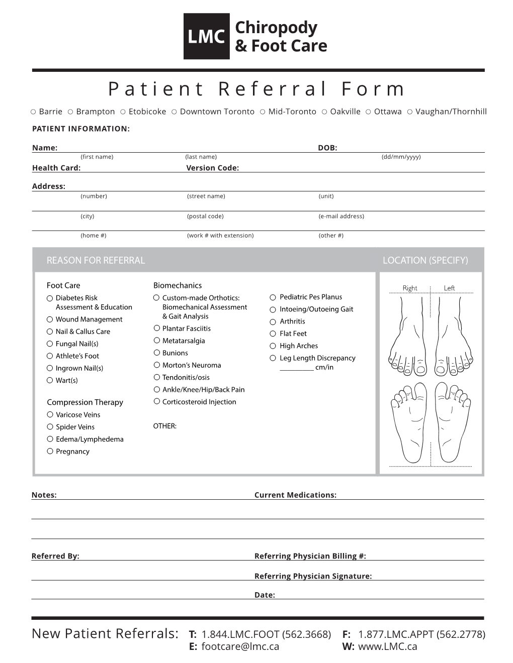 Patient Referral Form