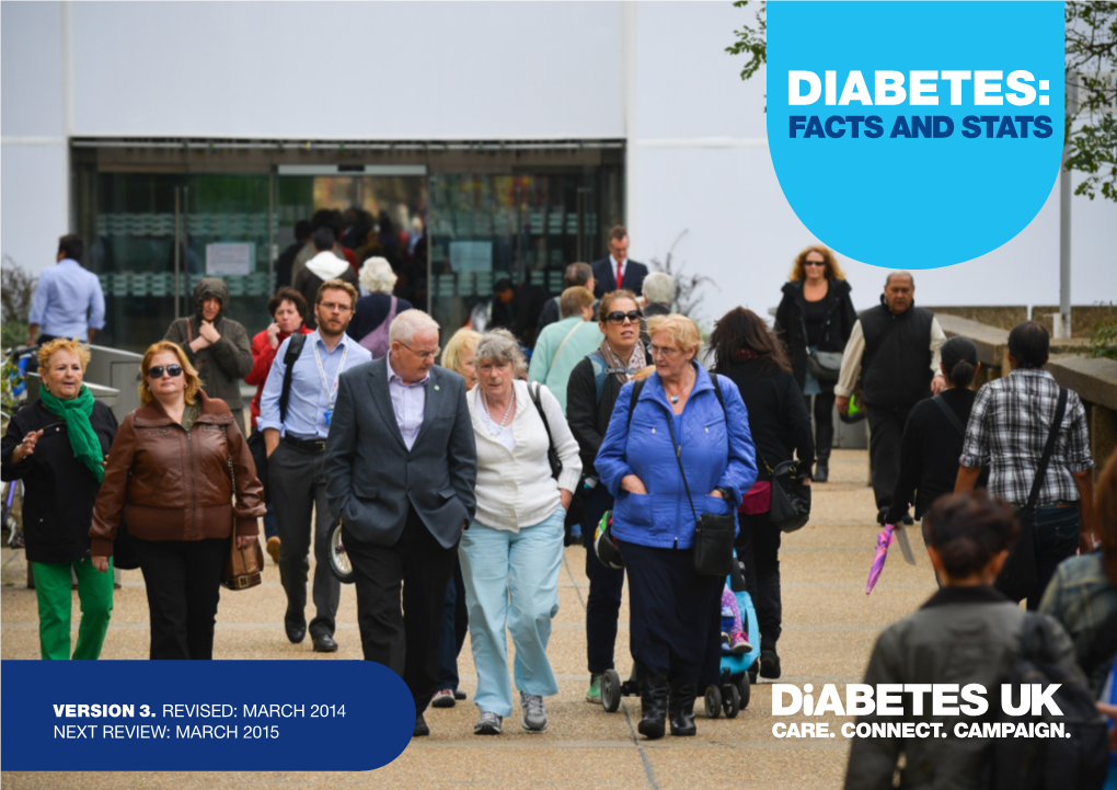 Diabetes: Facts and Stats