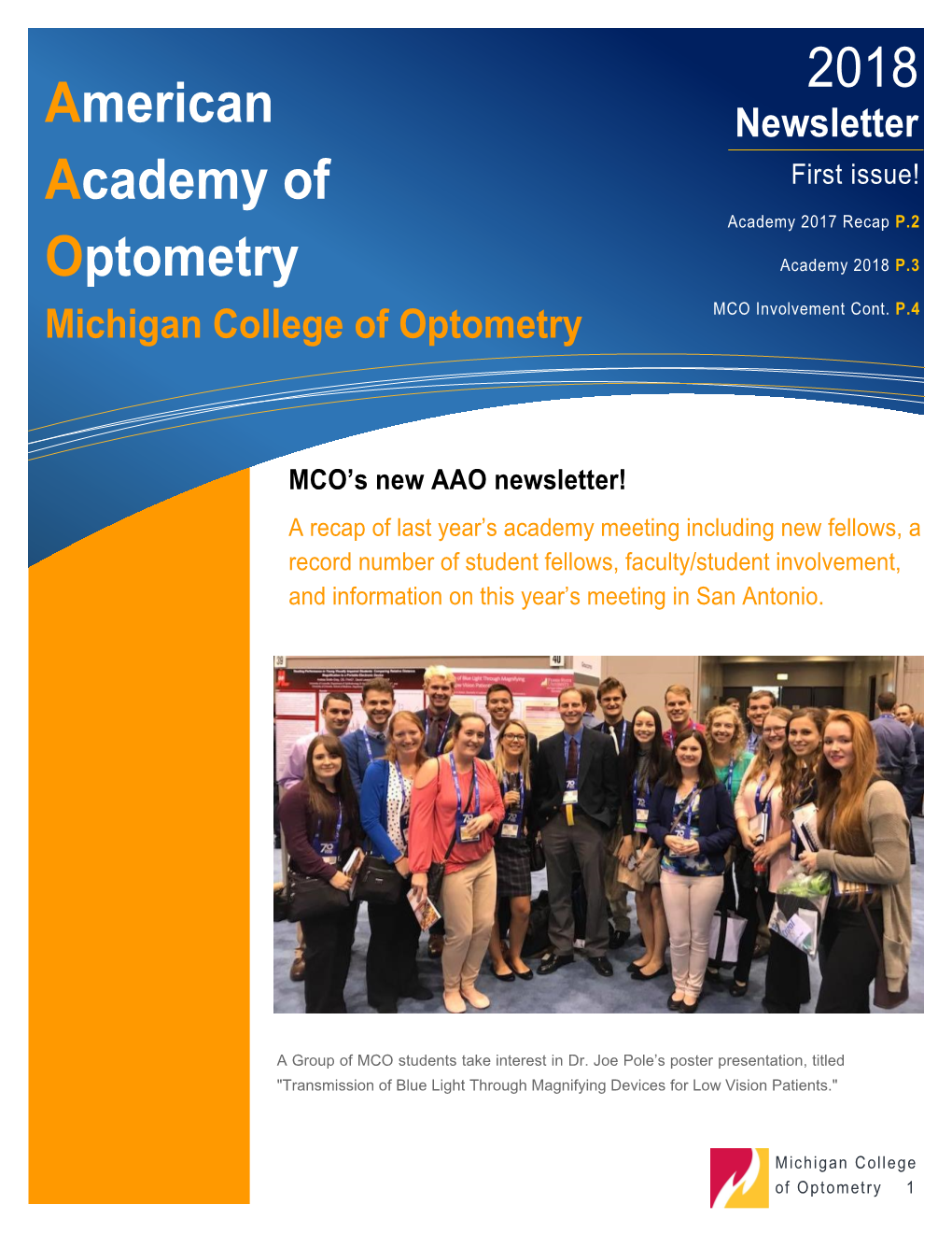 American Academy of Optometry 2018
