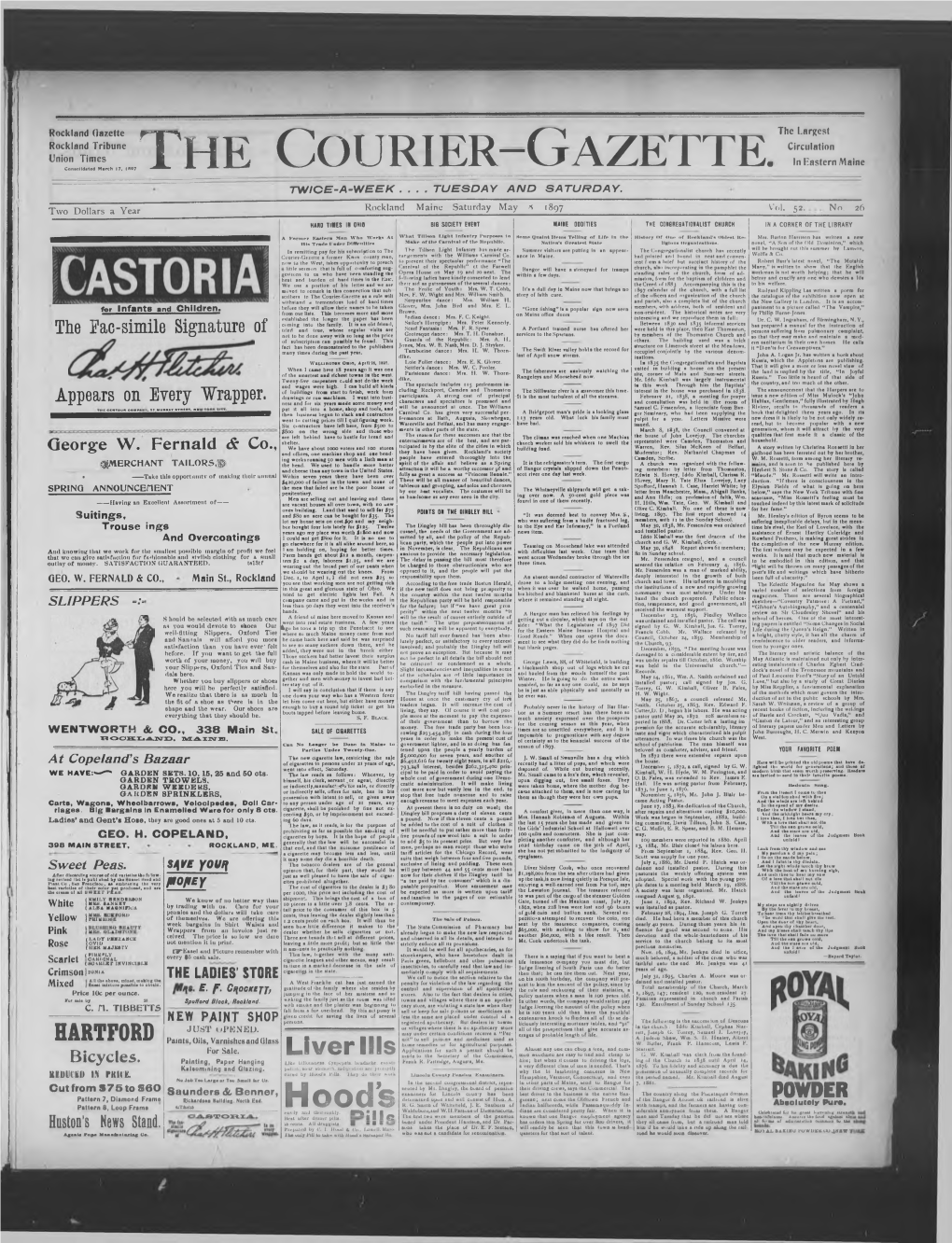 Courier Gazette : May 8, 1897