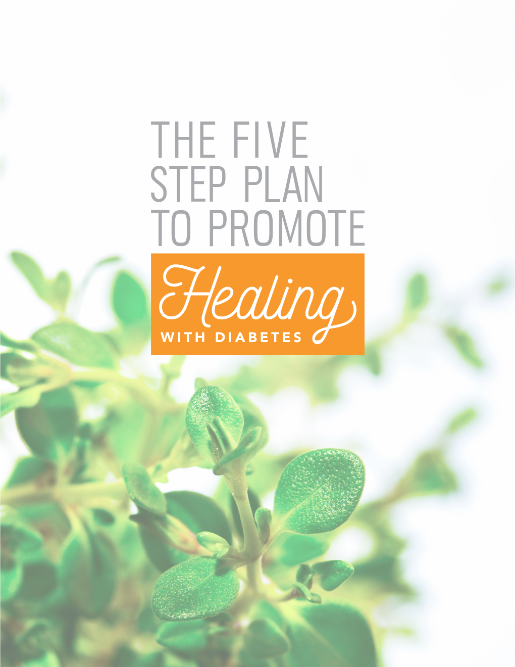 The Five Step Plan to Promote Healing with Diabetes
