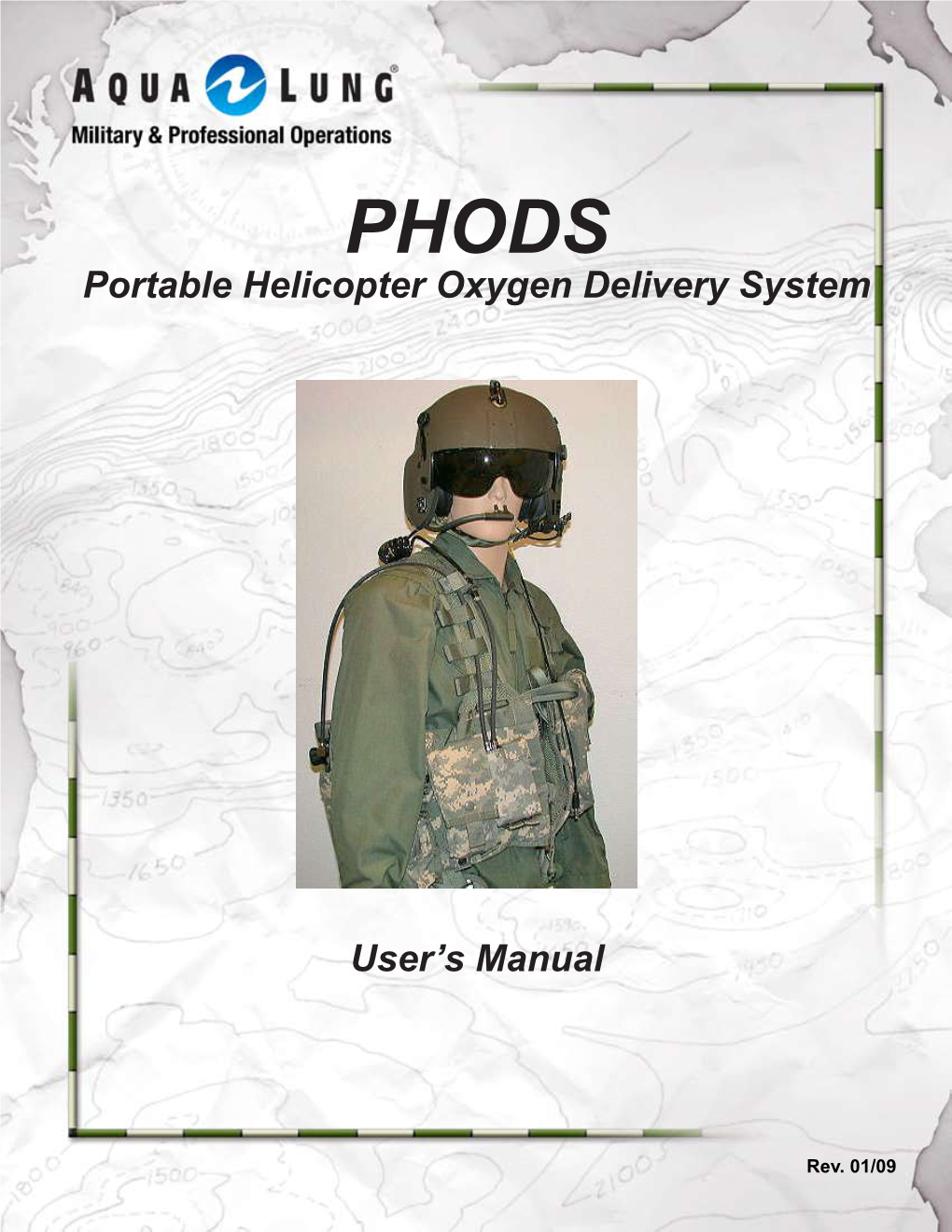 User's Manual Portable Helicopter Oxygen Delivery System