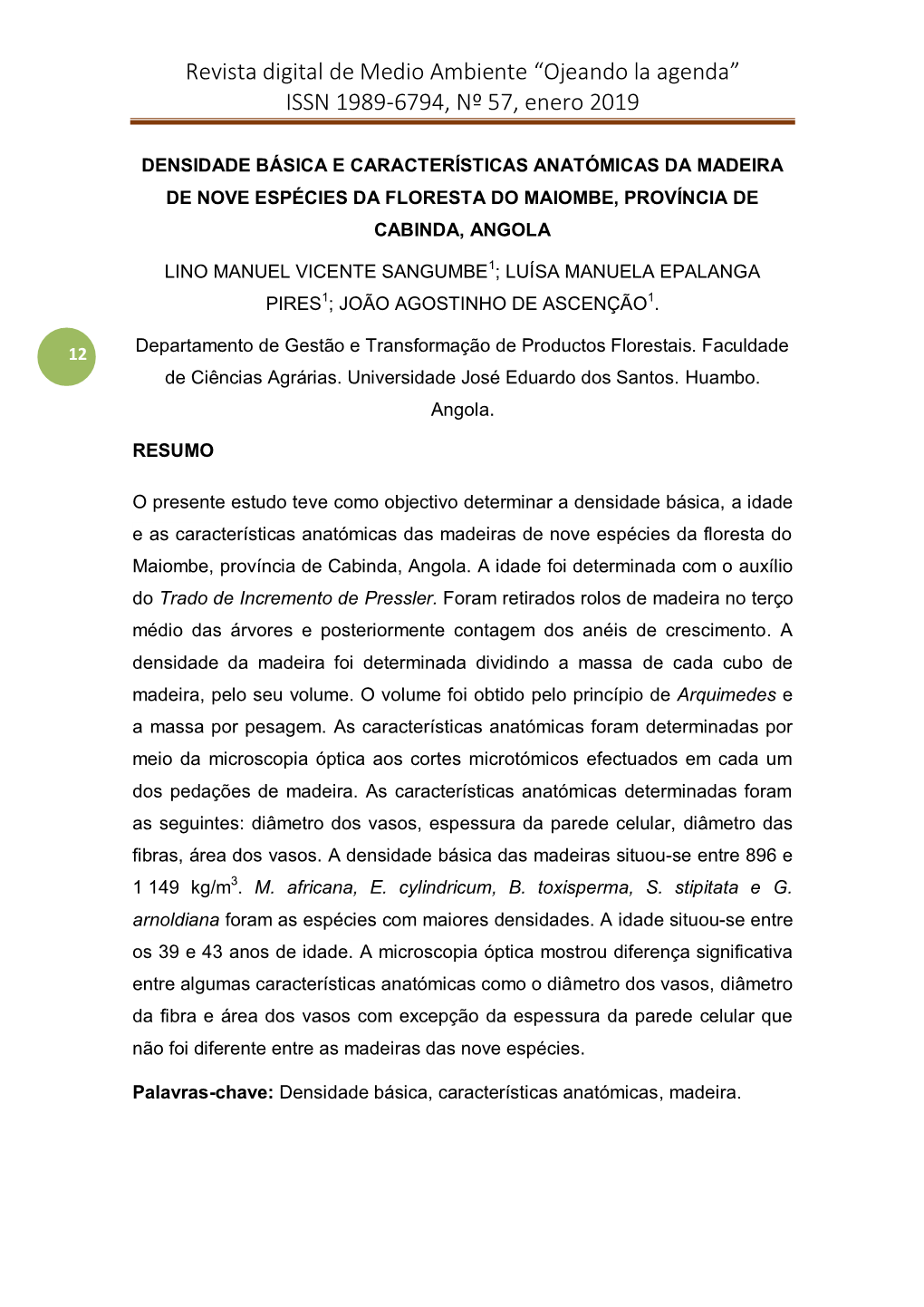 ISSN 1989-6794, Nº 57, Enero 2019