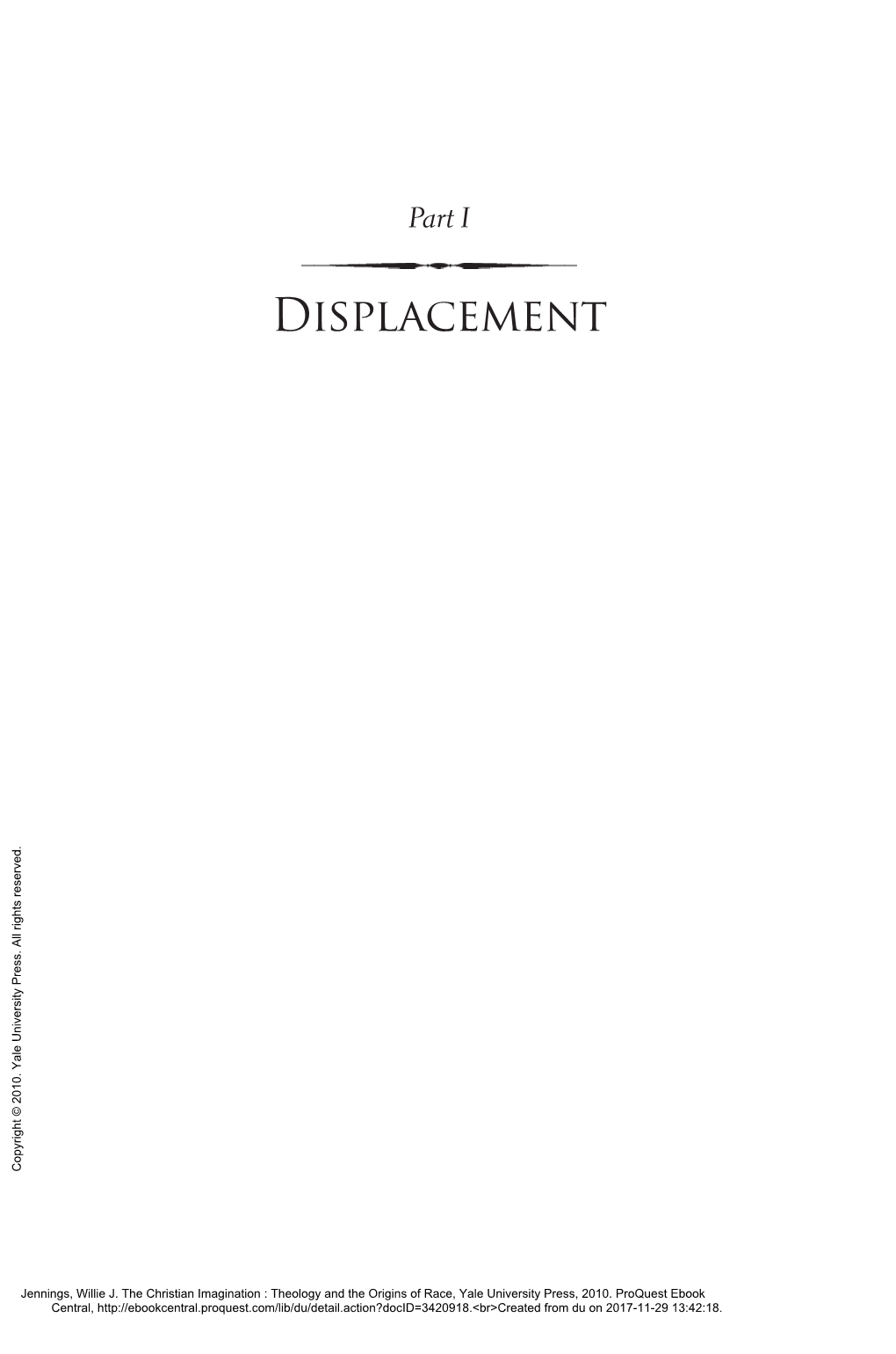 Displacement Copyright © 2010