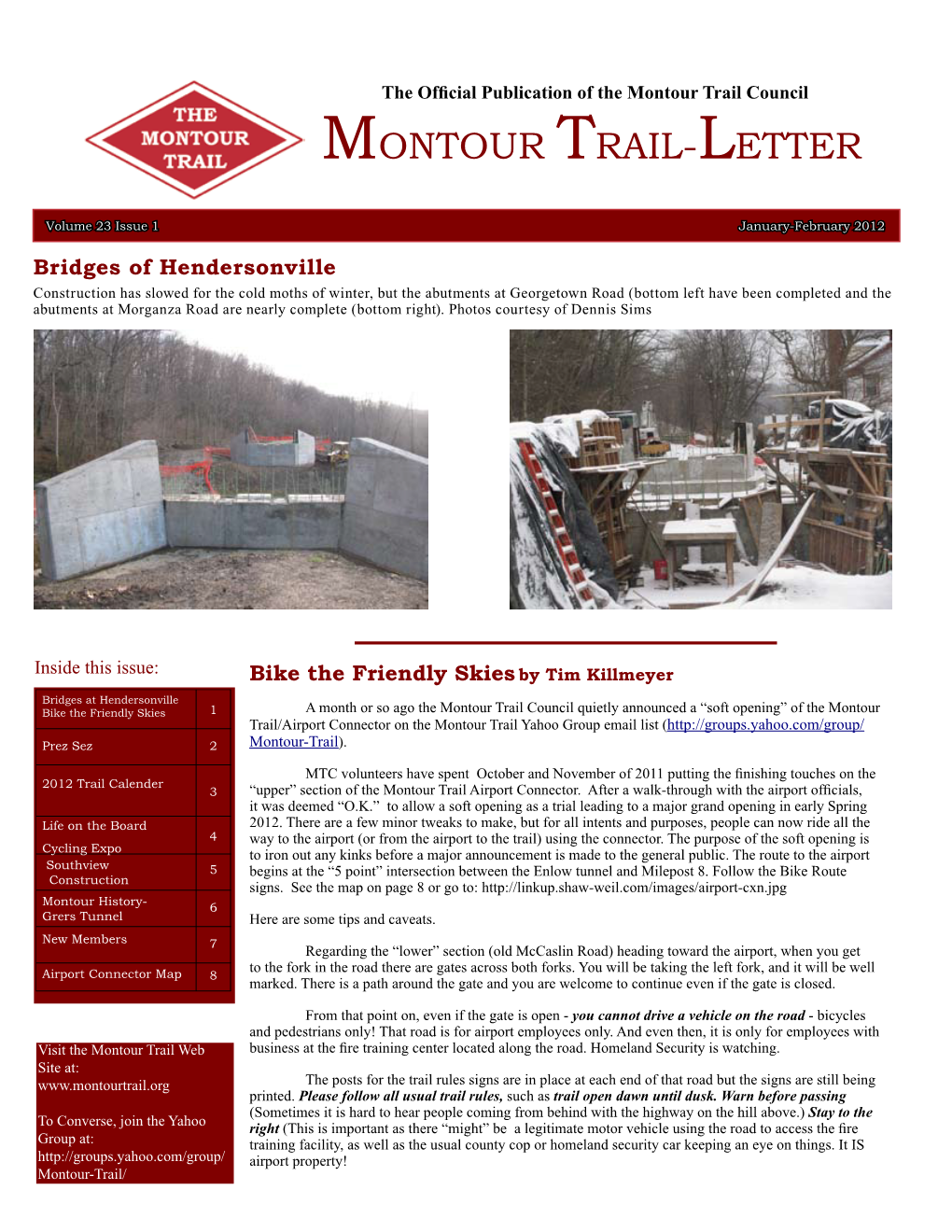 January-February Newsletter