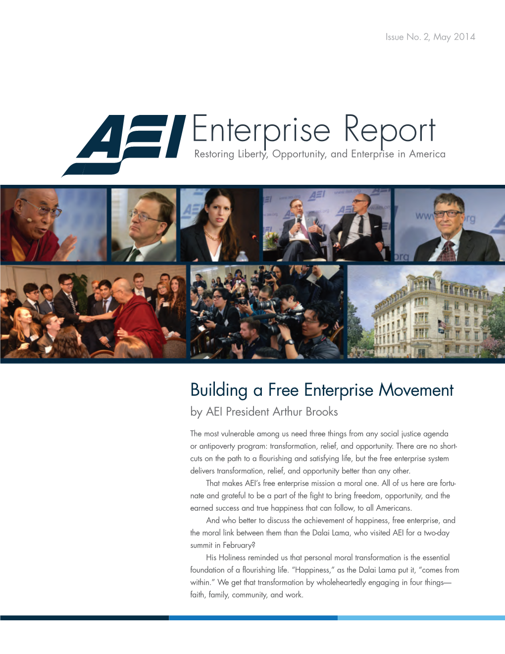 Enterprise Report Restoring Liberty, Opportunity, and Enterprise in America