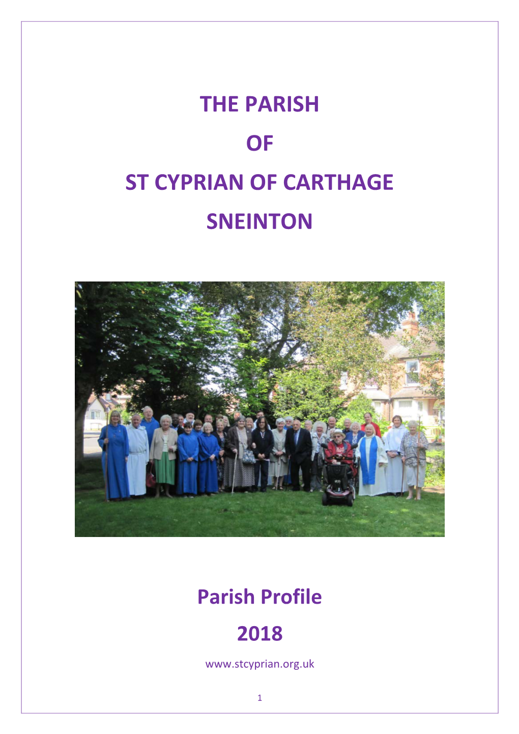 The Parish of St Cyprian of Carthage Sneinton