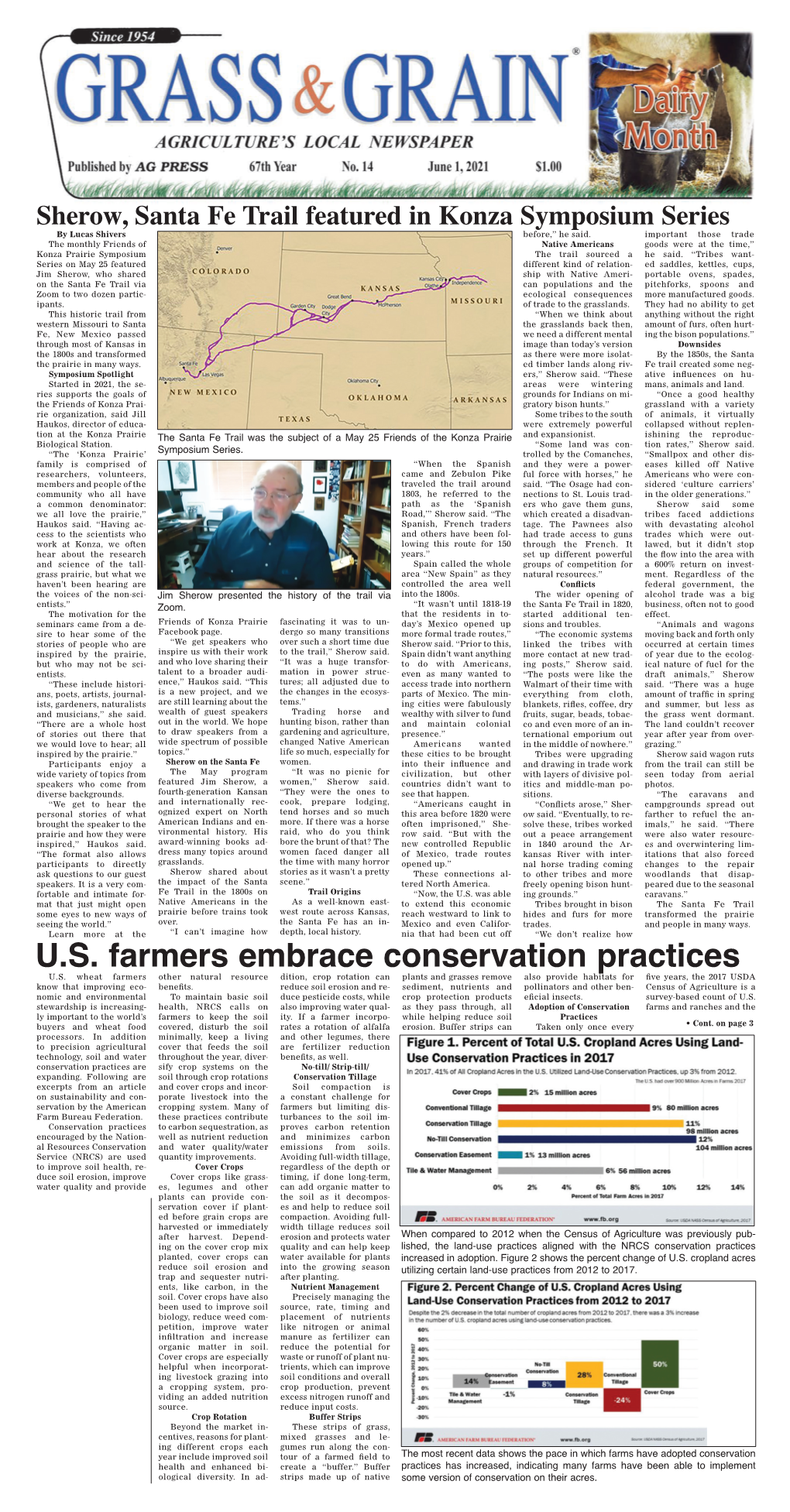 US Farmers Embrace Conservation Practices
