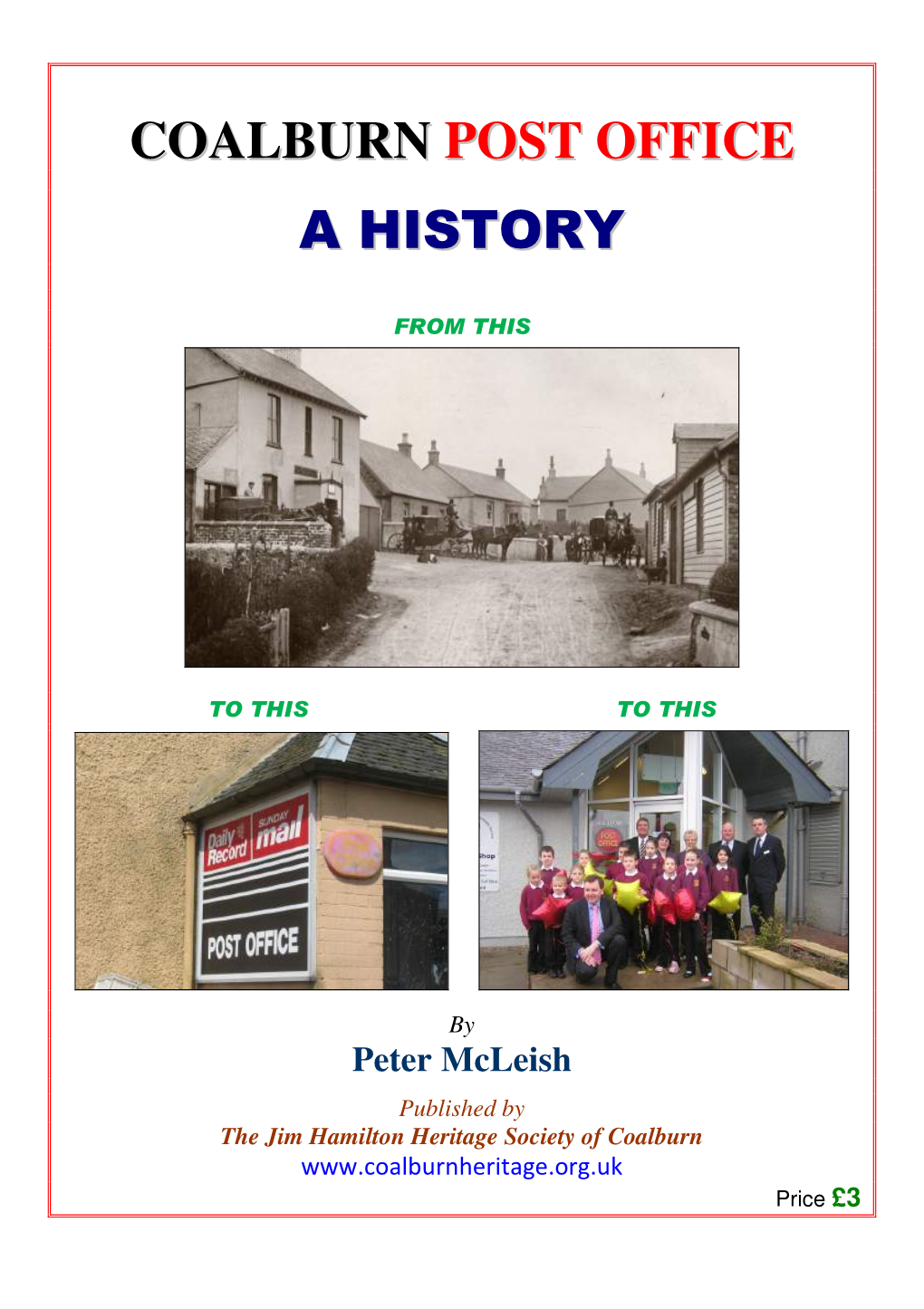 Coalburn Post Office a History