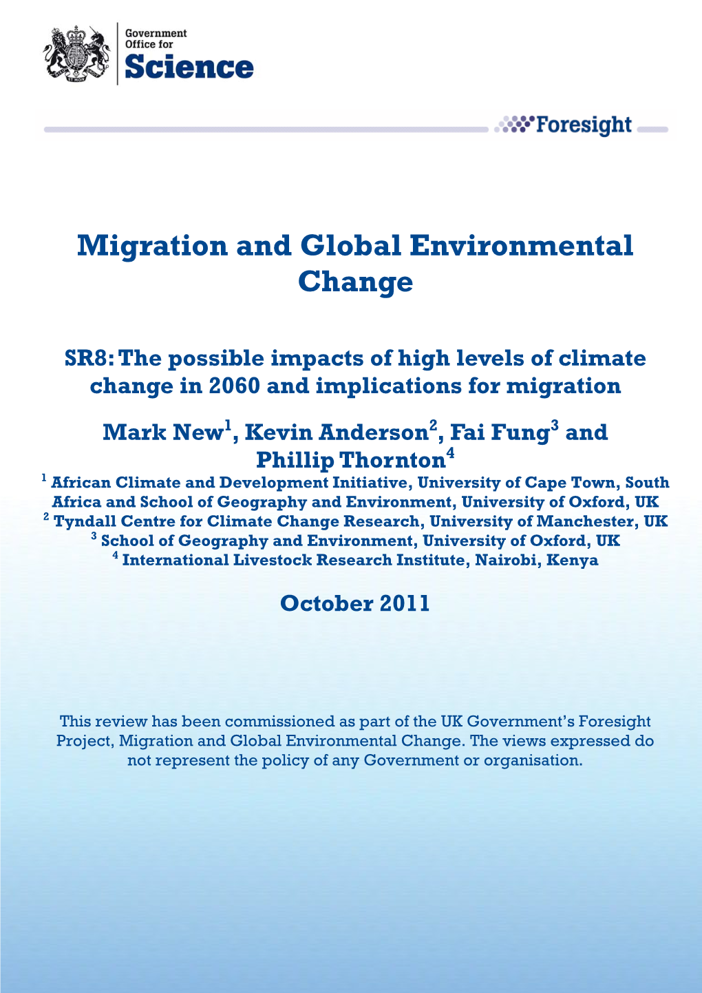 Emissions and Migration