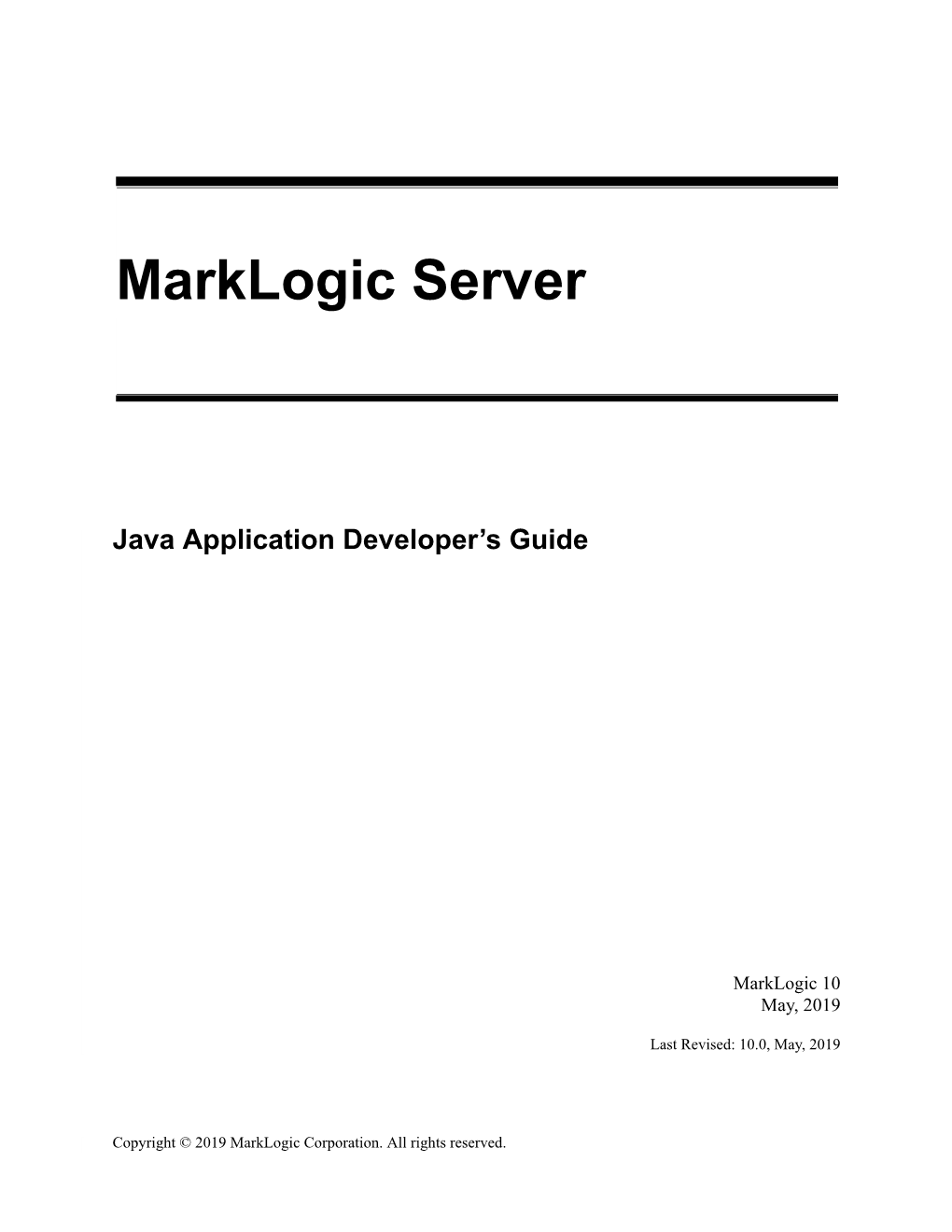 Java Application Developer's Guide (PDF)
