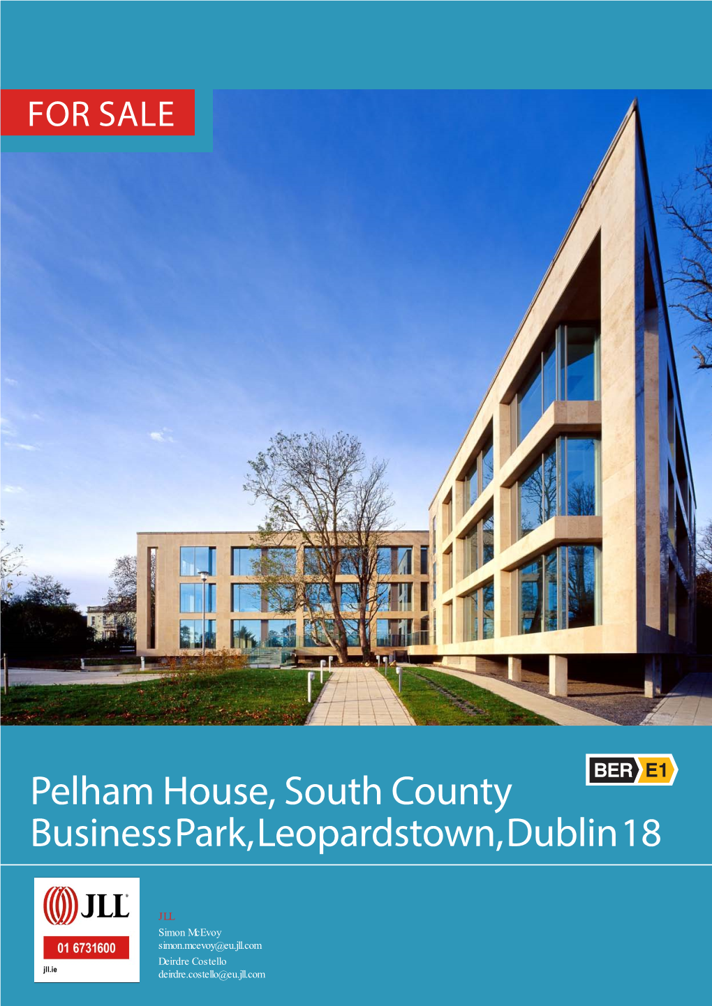 Pelham House, South County Business Park, Leopardstown, Dublin 18