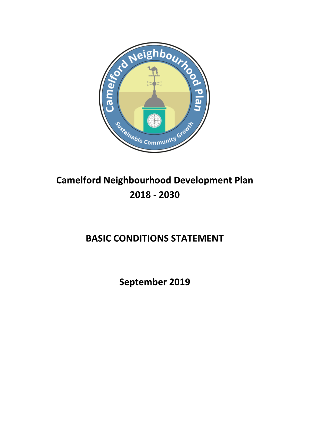 Camelford Neighbourhood Development Plan 2018 - 2030