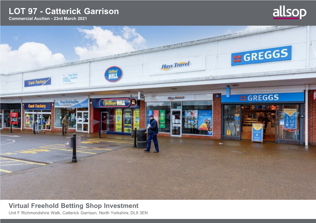 Catterick Garrison Commercial Auction - 23Rd March 2021