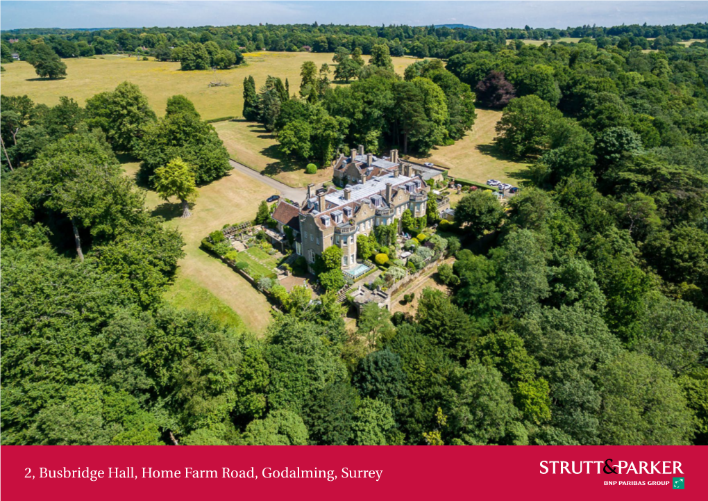 2, Busbridge Hall, Home Farm Road, Godalming, Surrey 2, Busbridge Hall, to the First Floor