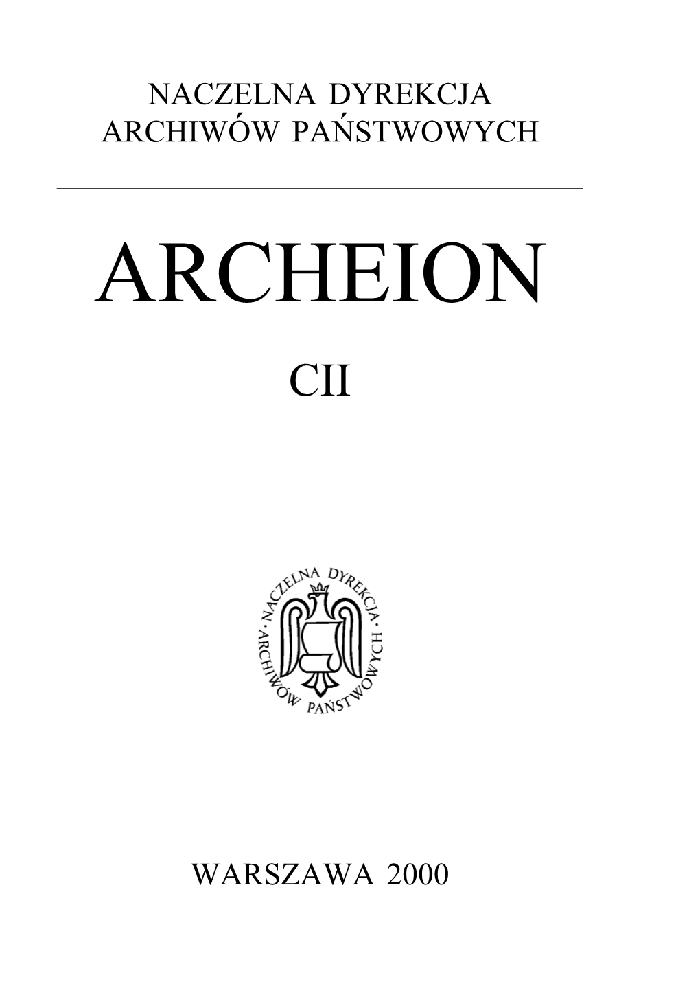 Archeion Cii