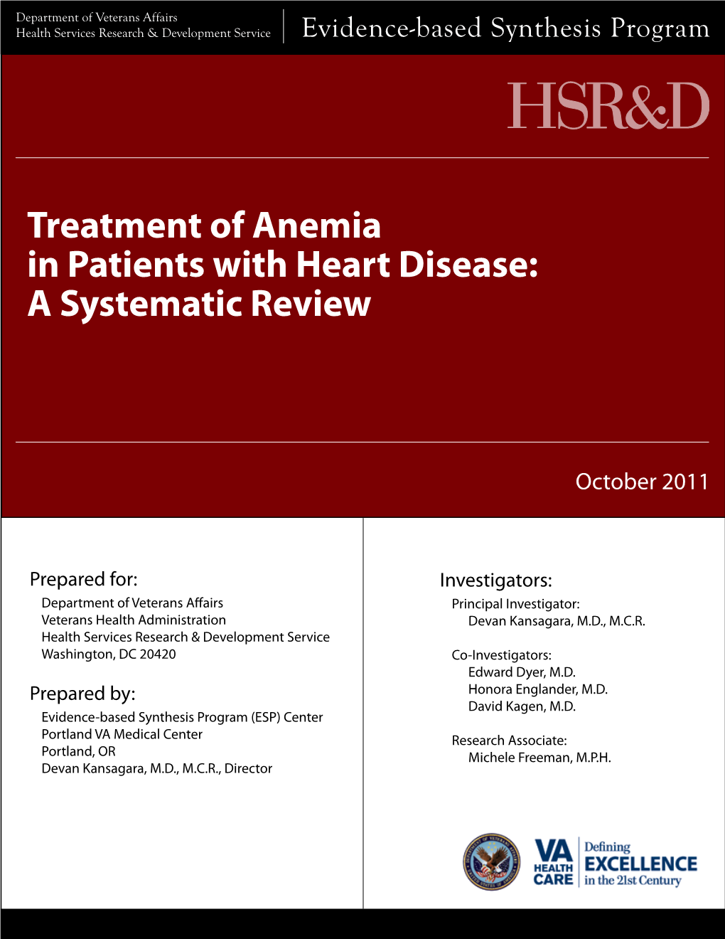 Treatment of Anemia in Patients with Heart Disease: a Systematic Review