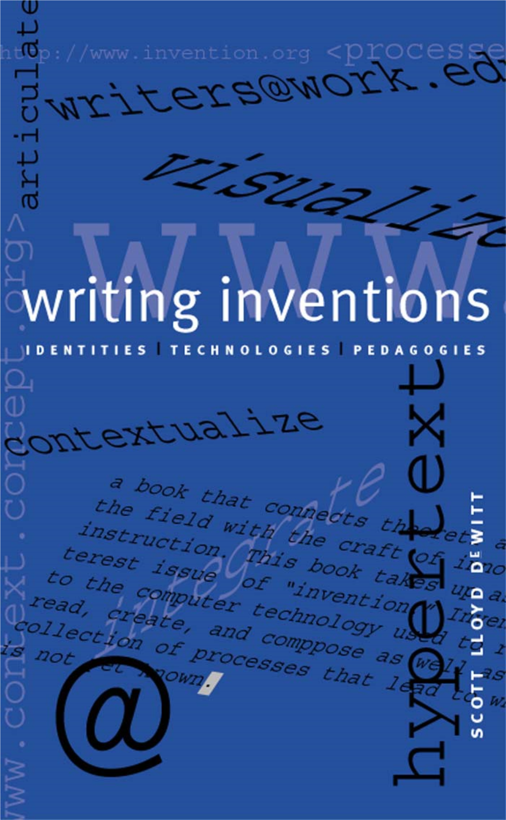 Writing Inventions SUNY Dew Chfm 5/30/01 12:37 PM Page Ii SUNY Dew Chfm 5/30/01 12:37 PM Page Iii