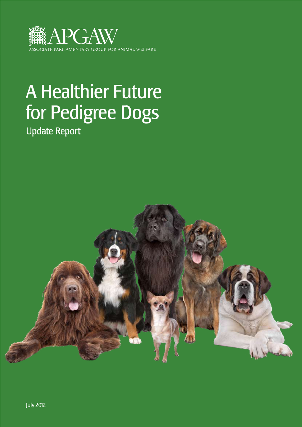 A Healthier Future for Pedigree Dogs Update Report