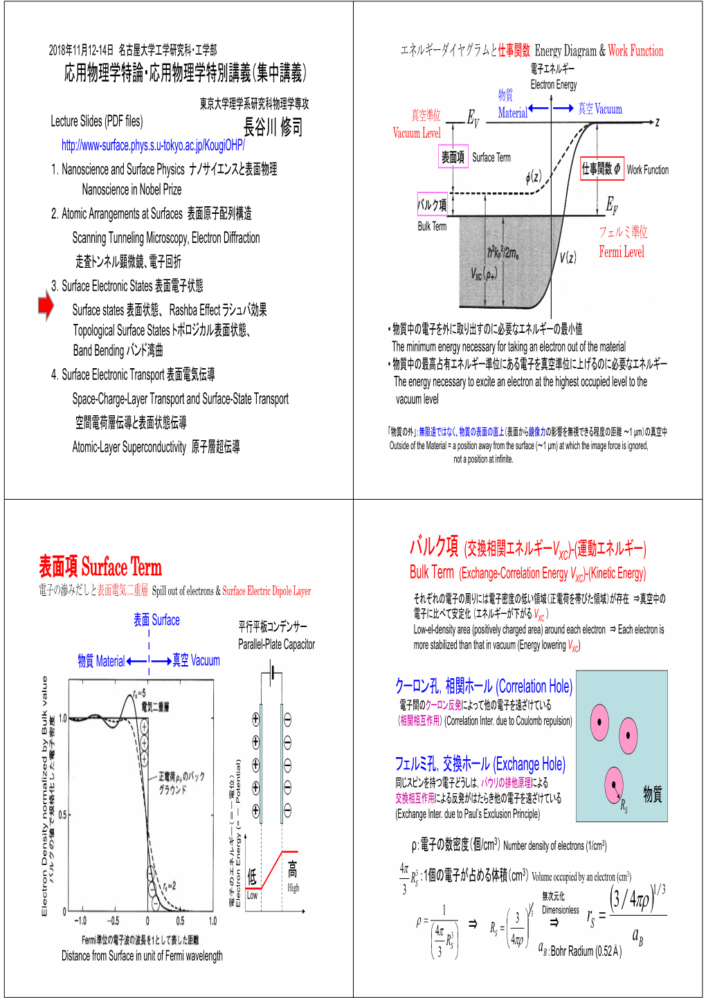 表面項 Surface Term