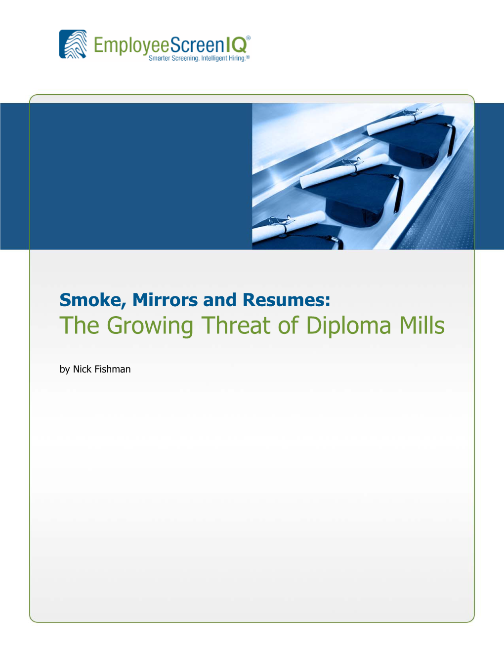 The Growing Threat of Diploma Mills