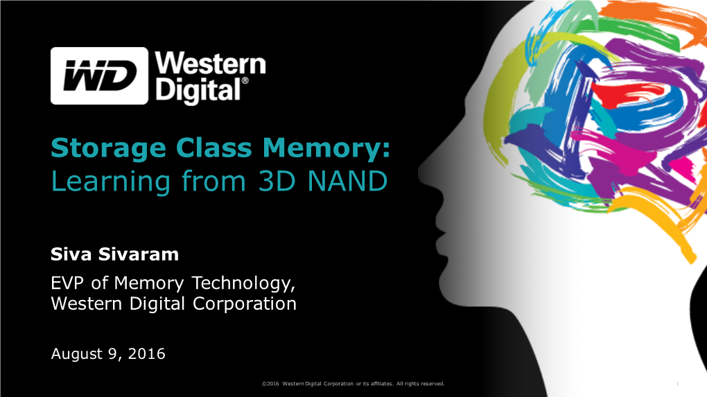 Learning from 3D NAND