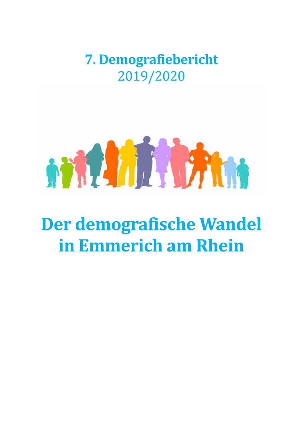 7. Demografiebericht Für Die Stadt Emmerich Am Rhein