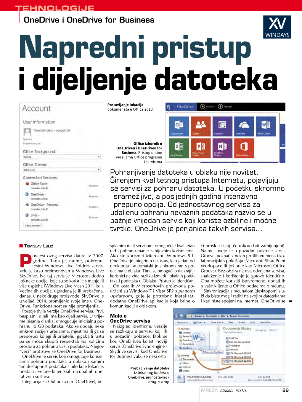 Napredni Pristup I Dijeljenje Datoteka