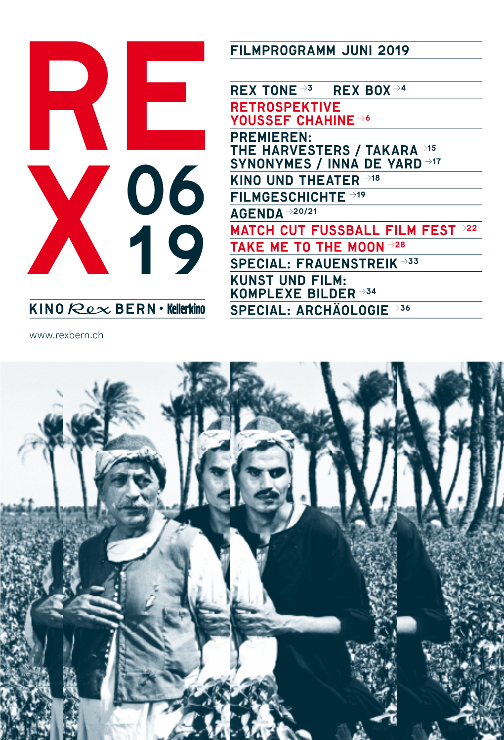 Filmprogramm Juni 2019 Rex Tone →3 Rex Box →4