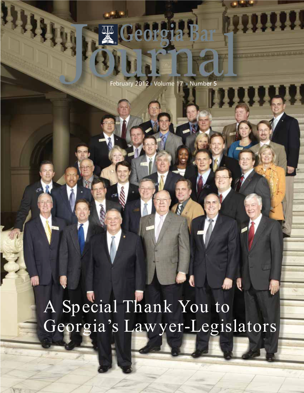A Special Thank You to Georgia's Lawyer-Legislators