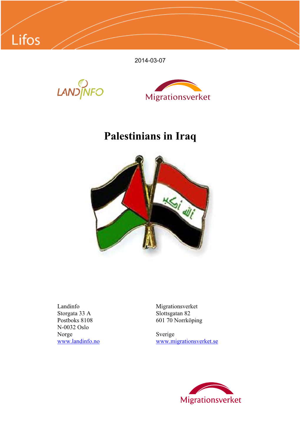 Palestinians in Iraq