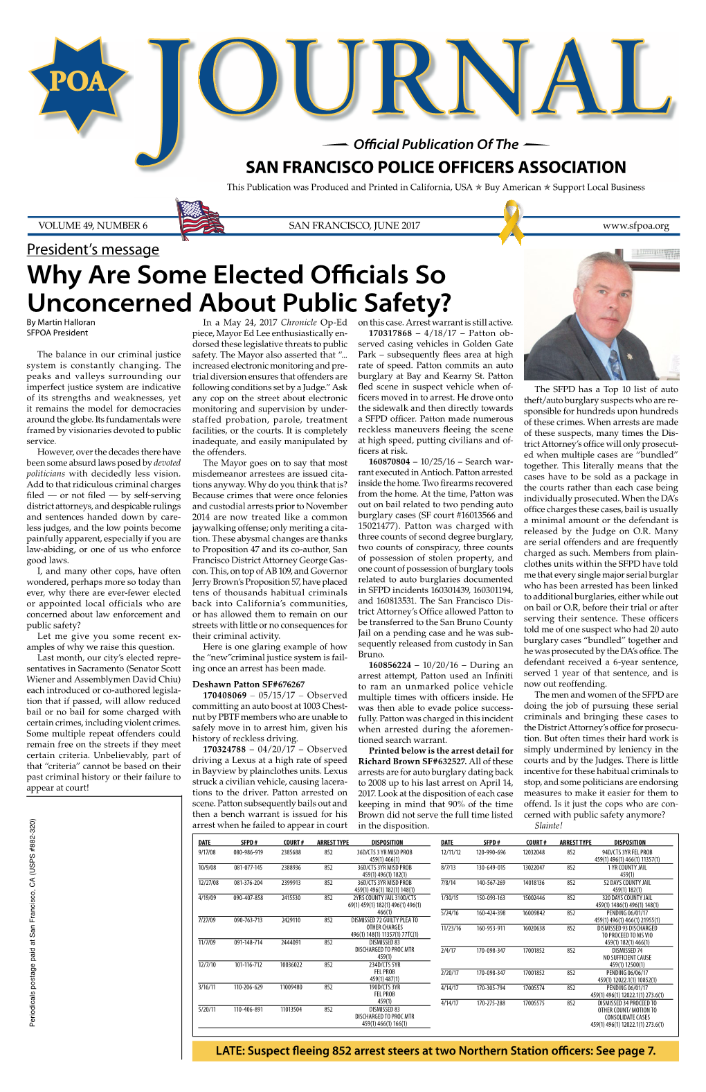 Why Are Some Elected Officials So Unconcerned About Public Safety? by Martin Halloran in a May 24, 2017 Chronicle Op-Ed on This Case