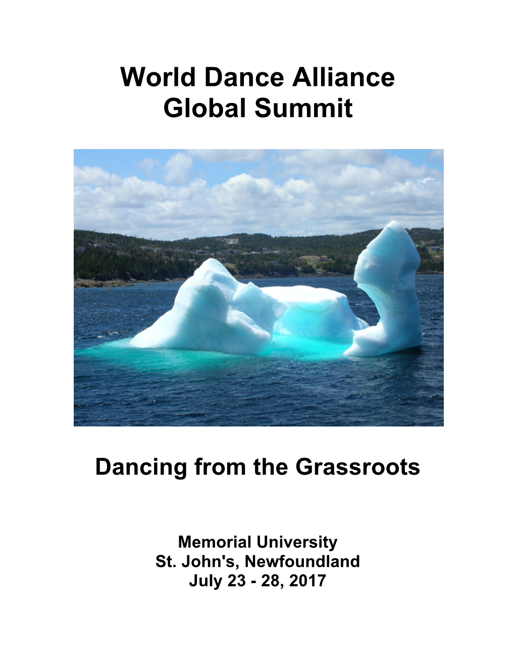 World Dance Alliance Global Summit