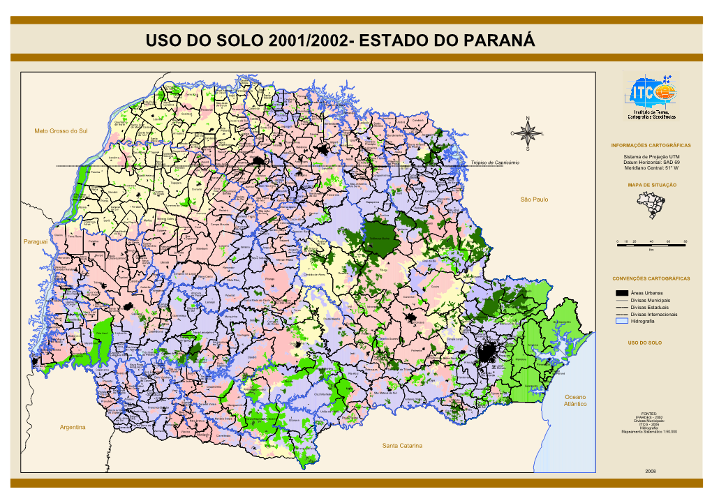 Uso Do Solo 2001/2002- Estado Do Paraná