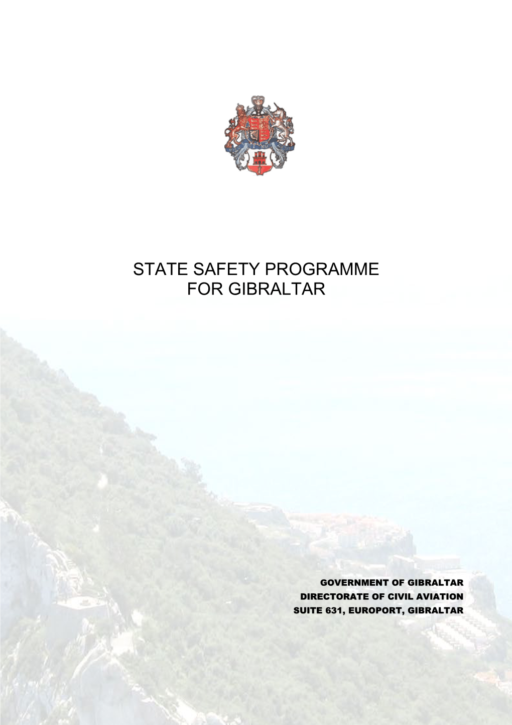 State Safety Programme for Gibraltar