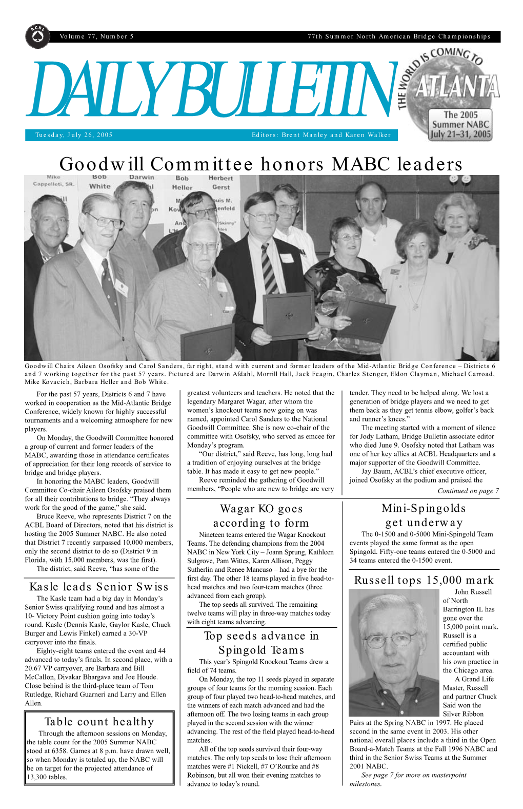 Goodwill Committee Honors MABC Leaders