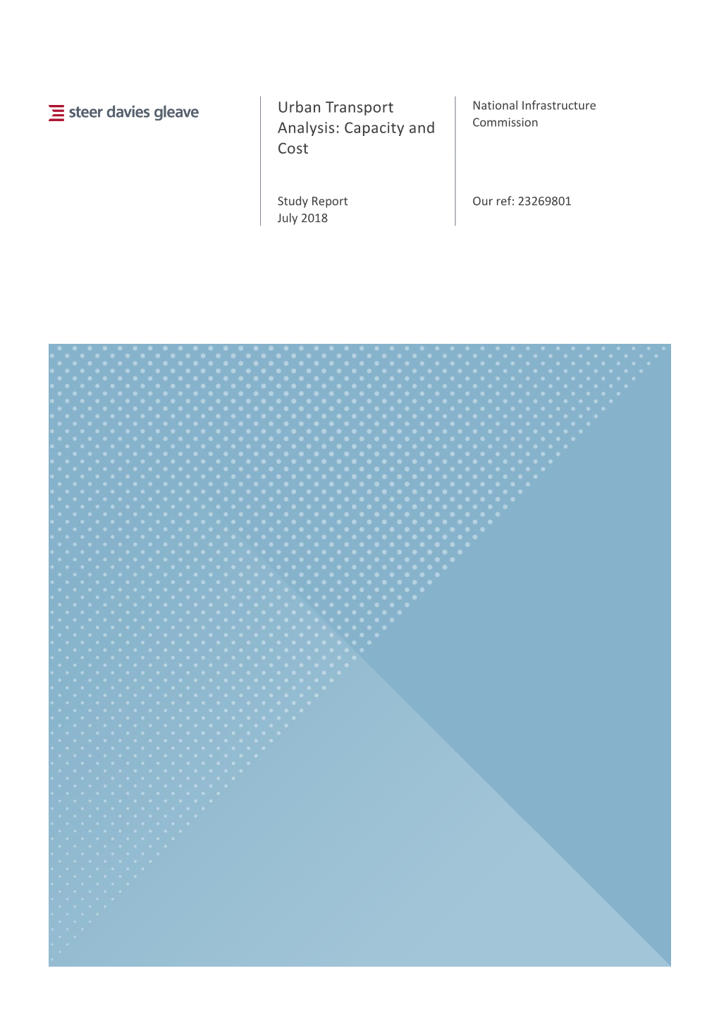 Urban Transport Analysis: Capacity and Cost | Study Report