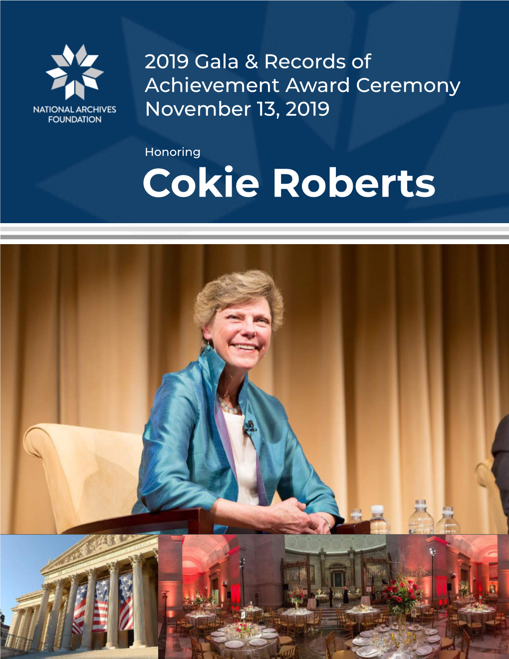 Cokie Roberts 2019 Gala & Records of Achievement Award Ceremony Honoring Cokie Roberts