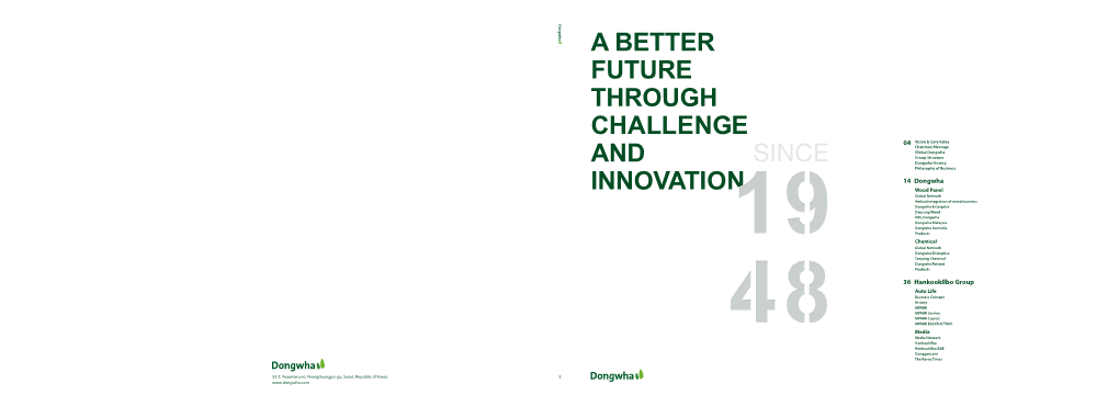 A Better Future Through Challenge and Innovation