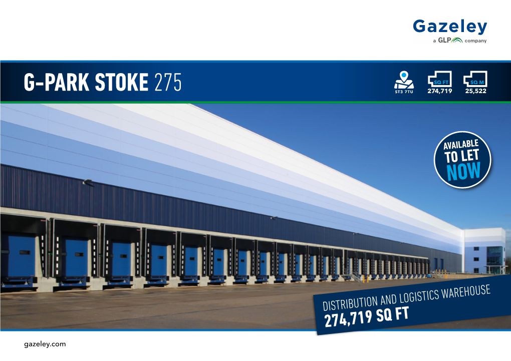 G-Park Stoke 275 St3 7Tu 274,719 25,522